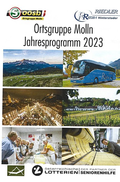 Jahresprogramm 2023: OÖSB Molln